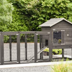 Chicken coop of wood Prestige Medium with run and laying nest