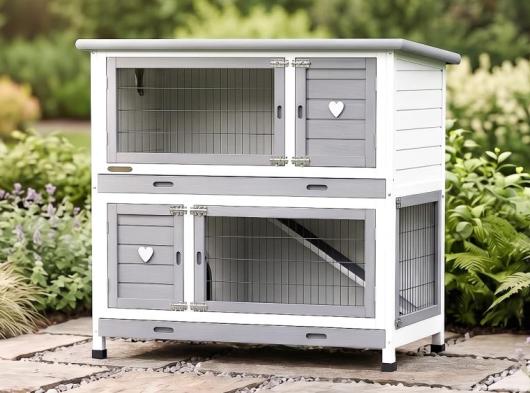 Rabbit hutch Kim 116x65x111cm