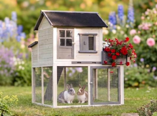 Rabbit hutch Sunshine 116x112x134cm