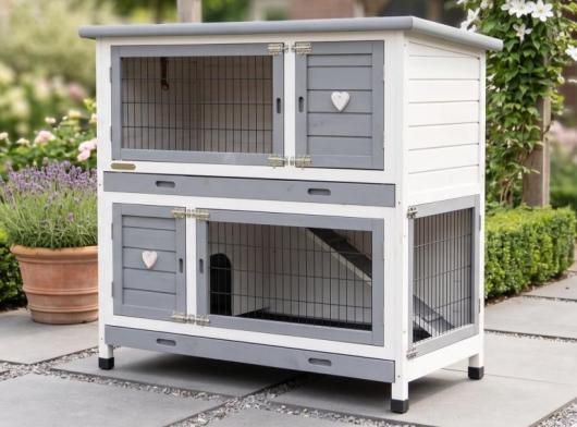 Rabbit hutch Kim 116x65x111cm