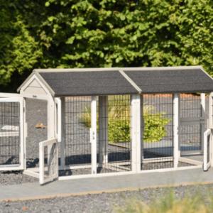 The Space Small cat run has multiple openings