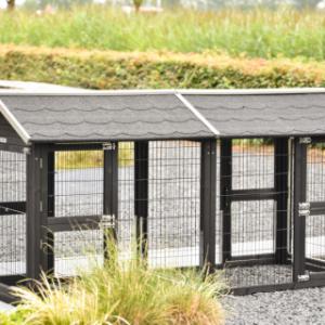 A view of the back of the double Space Medium Black run