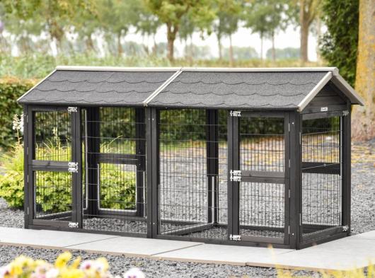 Cat run Space Medium Black 210x88x105cm