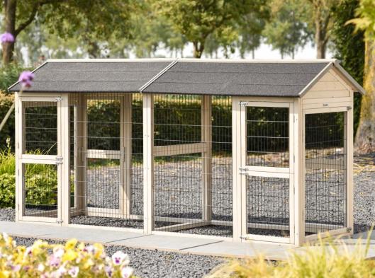 Cat run Space Large Light-grey 266x100x130cm