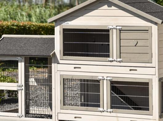 Plexiglass insulation kit · for rabbit hutch Excellent Medium with 1 run