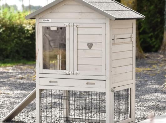 Plexiglass insulation kit · for rabbit hutch Prestige Small
