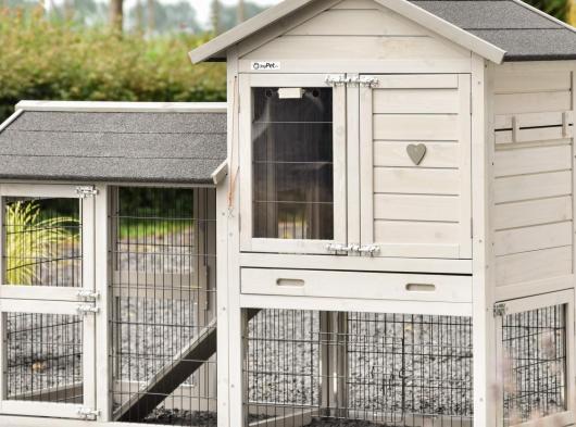 Plexiglass insulation kit · for rabbit hutch Prestige Small with run Space Small