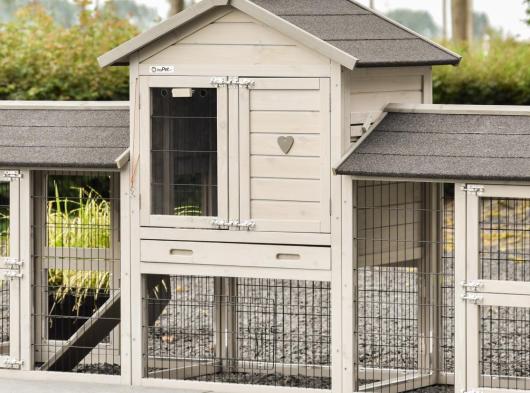 Plexiglass insulation kit · for rabbit hutch Prestige Small Double