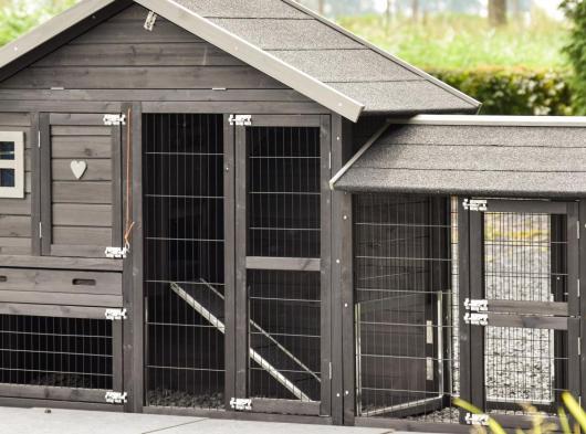 Plexiglass insulation kit · for rabbit hutch Holiday Small with run Space Small