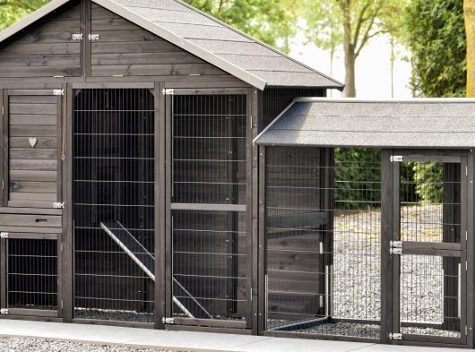 Plexiglass insulation kit · for rabbit hutch Holiday Large with run Space Large