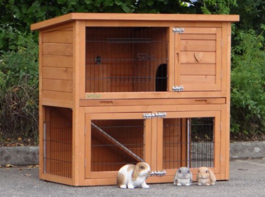 Guinea pig hutch Basic 104x52x92cm