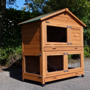 The guinea pig hutch Excellent Medium is an acquisition for your yard