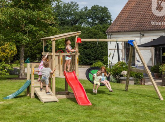 Play equipment Cascade 90 with slides and swing