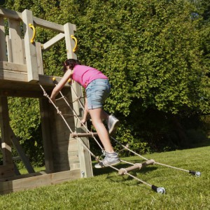 Climbing net with anchors @net | Blue Rabbit