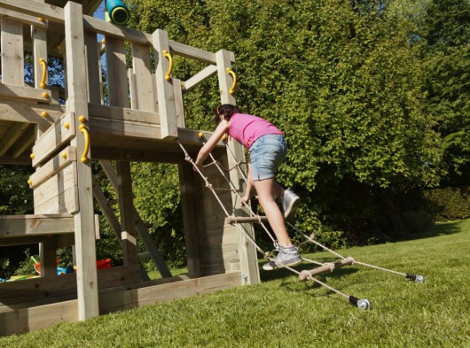 Climbing net with anchors @net | Blue Rabbit