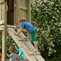 The climbing wall @ramp is a nice addition for your play equipment