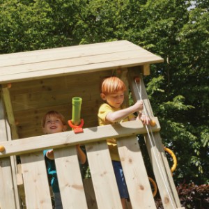 The Kiosk high playset is a robust playset for your backyard