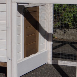 Rabbit hutch Ambiance Small has a lockable sleeping compartment