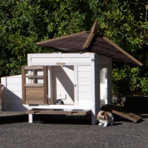 Rabbit hutch Ambiance Small has many openings