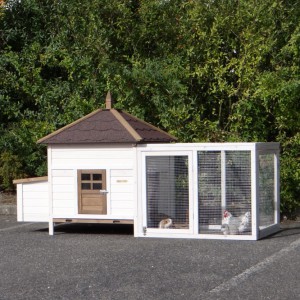 Chickencoop Ambiance Large with run 218x93x122cm