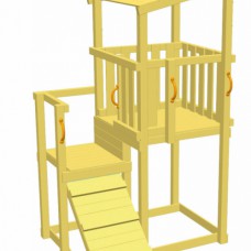 Playtower Cascade has 2 playing platforms