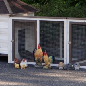 The chickencoop Ambiance Large is also suitable for chickens