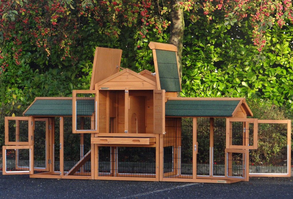 Rabbit hutch Prestige Small winterproof