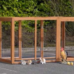 Run Functional is suitable for chickens, cats or rabbits