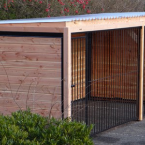 The dog kennel FORZ is an additition for your garden
