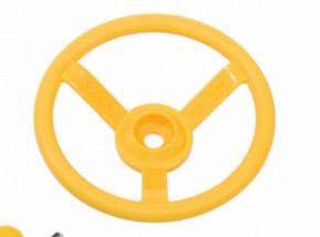 Steering wheel yellow