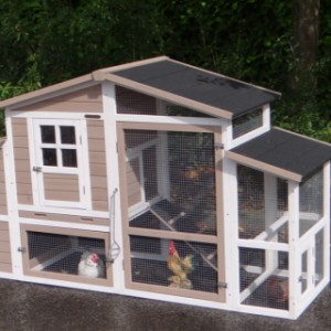 The rabbit hutch Leah is suitable for 1 à 4 rabbits