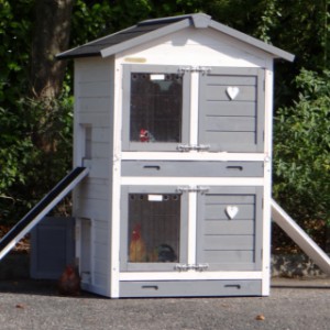 Rabbit hutch Double Small | also suitable for chickens/rabbits