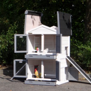 Chickencoop Double Small | with hinged roof