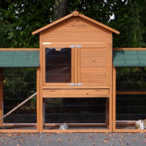 The hutch Prestige Medium offers a lot of space for your rabbits