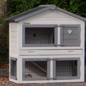The hutch Regular Small is suitable for 1 little rabbit