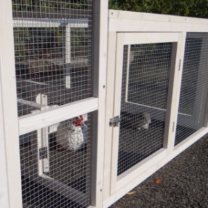 Rabbit hutch Leah can be extended with an additional run Ambiance Small