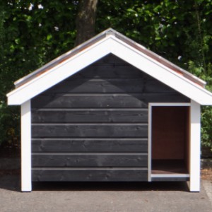 The insulated dog house Snuf is suitable for large dogs