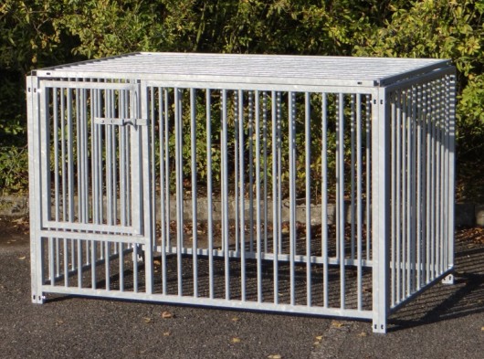 Puppy enclosure Doggy with roof 1,5x1m