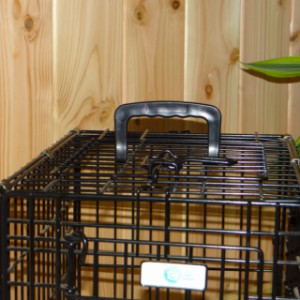 The Strong S travel crate is easy to take with you