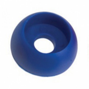 Plastic bolt cover blue • Set 10 pieces