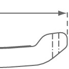 Various dimensions of the green swing seat