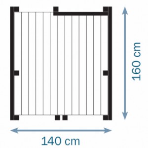 Dimensions of the platform of play equipment Pagoda