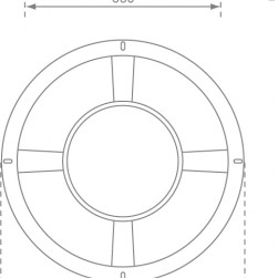 Various dimensions of the nest swing Swibee