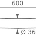 Various dimensions of the wooden trapeze