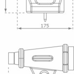 Various dimensions of the binoculars