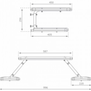 Various dimensions of the picnicset