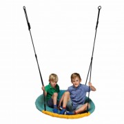 The nest swing offers a lot of swinging fun