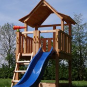 Play equipment Pagoda has a large play platform