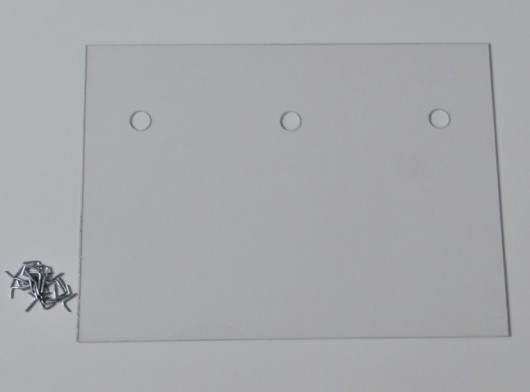 Insulation plate plexiglass 31.5x43.5cm